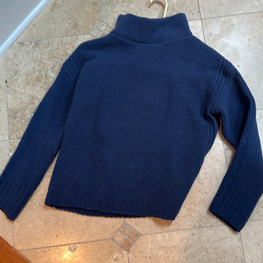 Catherine Malandrino women’s mock neck sweater - chenille fleece Petite S